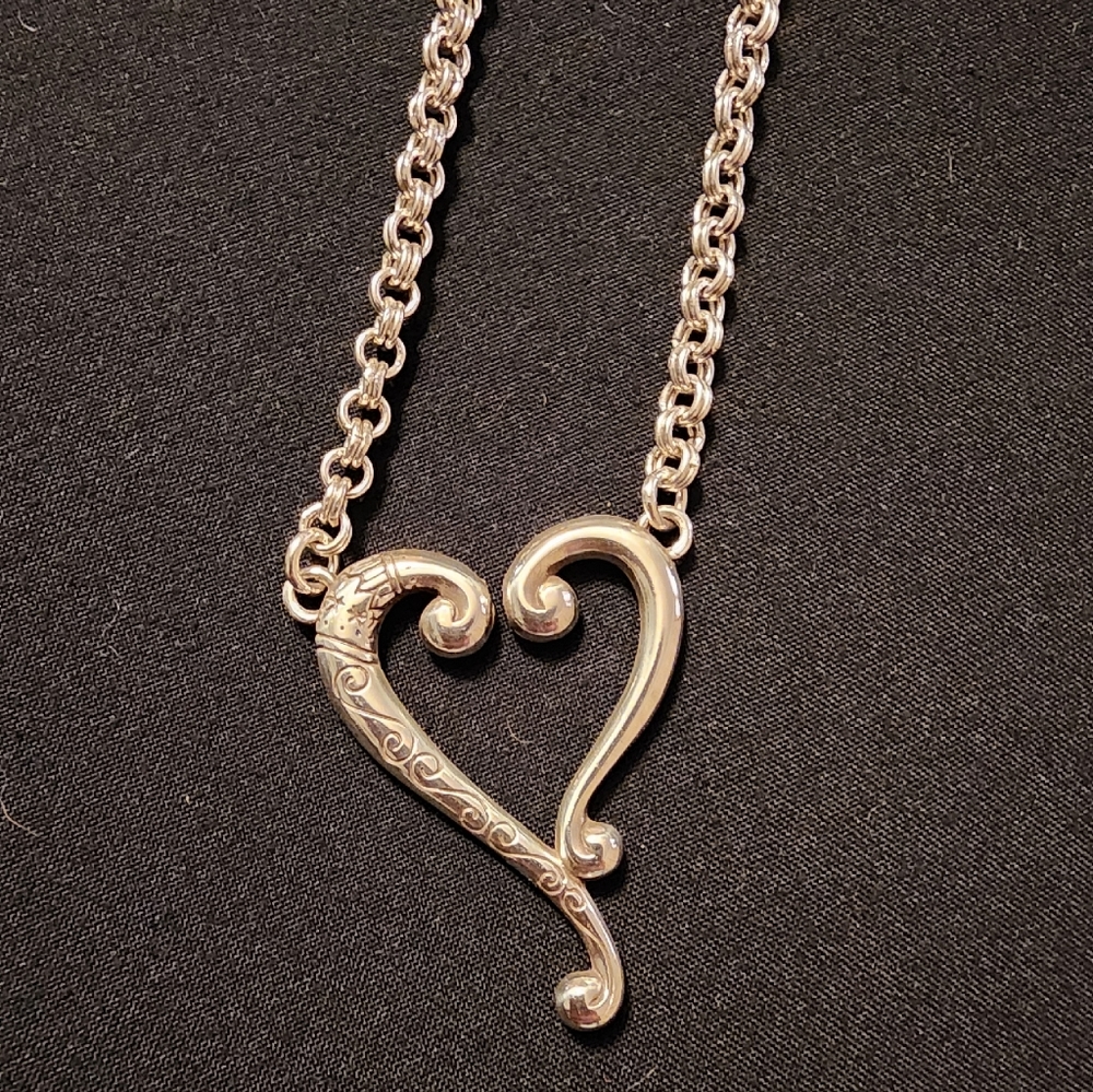 Brighton Heart Necklace with Pouch